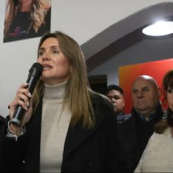 Griselda Petri encabezó un acto tras "días turbulentos"