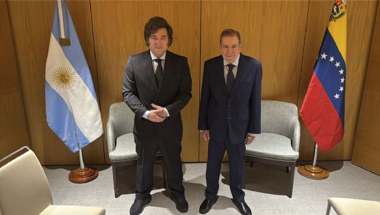 Milei se reunió con Urrutia, el líder opositor de Venezuela
