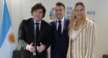 Milei y Macron se reunieron tras una conferencia de la ONU
