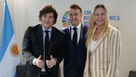 Milei y Macron se reunieron tras una conferencia de la ONU