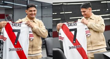 River Plate presentó a Maximiliano Salas
