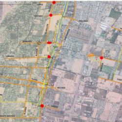 Planifican puentes, rotondas y calles nuevas para agilizar el tránsito en Chacras de Coria