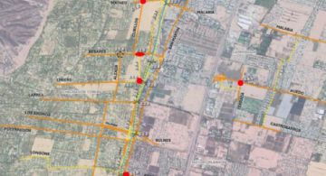 Planifican puentes, rotondas y calles nuevas para agilizar el tránsito en Chacras de Coria