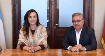 Villarruel viajó a Catamarca y se mostró con Raúl Jalil