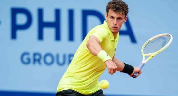Gstaad: Cerúndolo ganó y clasificó a la final