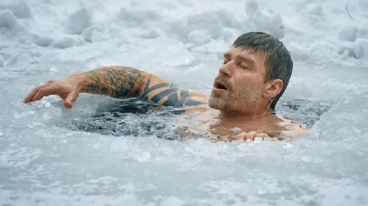 Advierten sobre los riesgos de sumergirse en hielo 