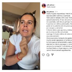 El dramático relato de una joven ciclista de Mendoza