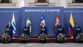 Foto ilustrativa de la nota titulada: Boric, Lula, Sánchez, Orsi y Petro llamaron a “hacer frente a los discursos de odio”