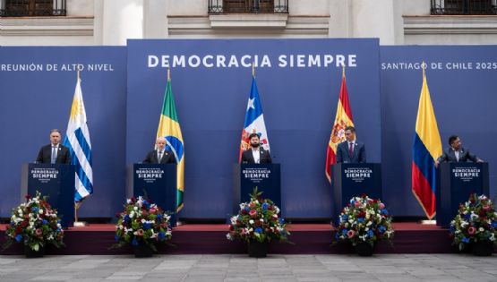 Boric, Lula, Sánchez, Orsi y Petro llamaron a “hacer frente a los discursos de odio”