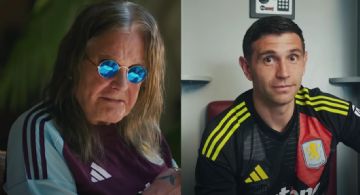 Ozzy Osbourne, su fanatismo por el Aston Villa y el spot que compartió con el “Dibu” Martínez