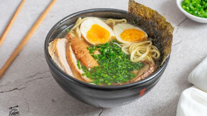 Así se prepara el clásico ramen japonés