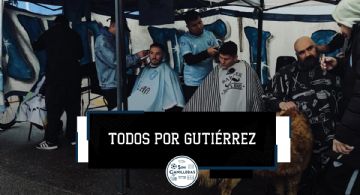 Los hinchas de Gutiérrez y una campaña histórica para salvar al club