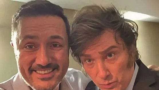 Milei le dio la bienvenida a Petri