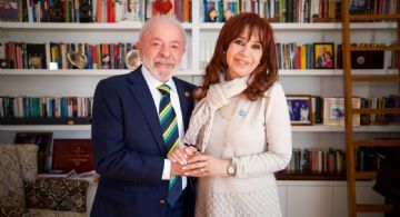 Cristina Kirchner cargó contra Milei tras recibir "al compañero Lula"