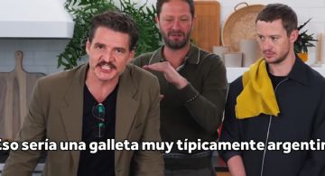 La reacción de Pedro Pascal al oír que el alfajor es chileno: “¡Es un plato típico de Argentina!”