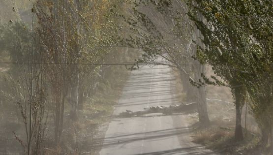 Zonda: suspendieron las clases presenciales en General Alvear, San Rafael y Malargüe