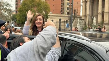Victoria Villarruel llegó a Mendoza y participará de dos eventos de la Vendimia