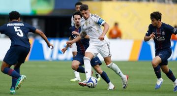 Mundial de Clubes: PSG goleó al Real Madrid y se metió en la final 