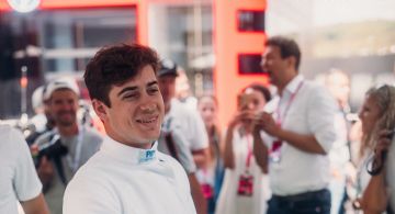 Colapinto tuvo una floja actuación en el GP de Italia