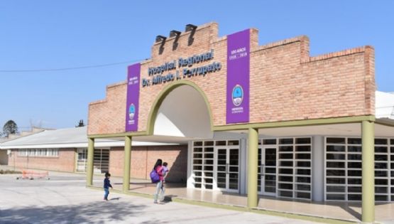 Dos personas heridas en un incendio en el hospital Perrupato