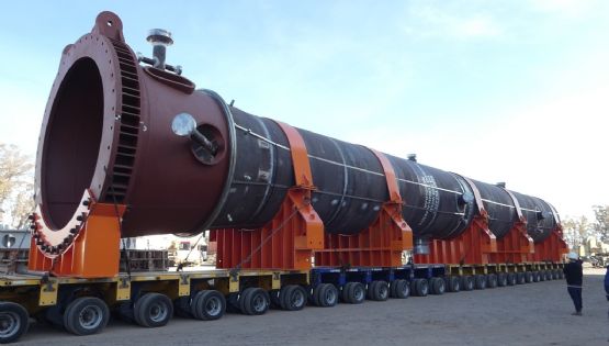 Así será el operativo vial para trasladar el reactor más grande del país