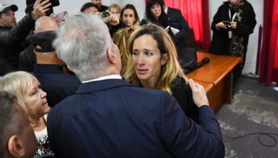 Así se enteraba Julieta Prandi de la condena a Claudio Contardi  