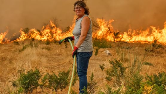 Los incendios forestales causaron tres muertos en España 