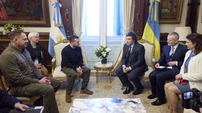 Milei se comunicará con Volodímir Zelenski