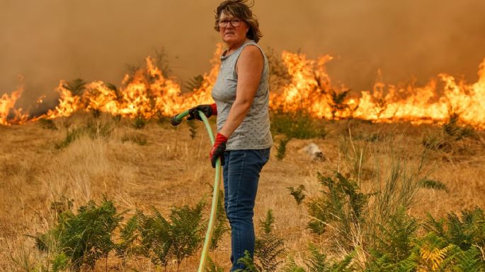 Los incendios forestales causaron tres muertos en España 
