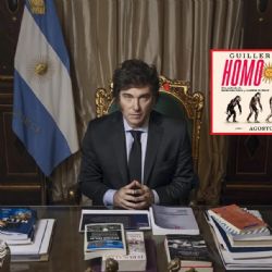 Milei defendió la película de Francella