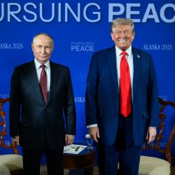 Así fue el encuentro entre Donald Trump y Vladimir Putin en Alaska