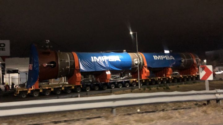 Arrancó el mega operativo para trasladar el reactor de IMPSA