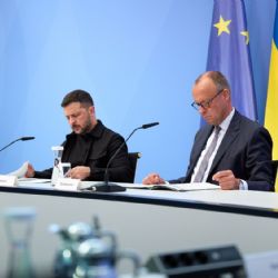 El canciller alemán anunció que Putin y Zelenski se reunirán en dos semanas