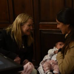 El tierno momento que se vivió durante la sesión del Senado de Mendoza