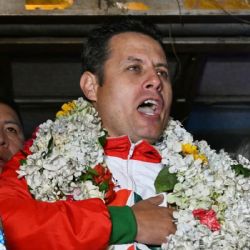 El expolicía viral que aspira a la vicepresidencia en Bolivia