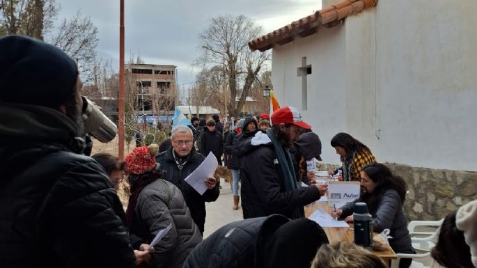 Comienzan a llegar a Uspallata ambientalistas opositores a San Jorge