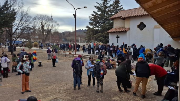 Comienzan a llegar a Uspallata ambientalistas opositores a San Jorge