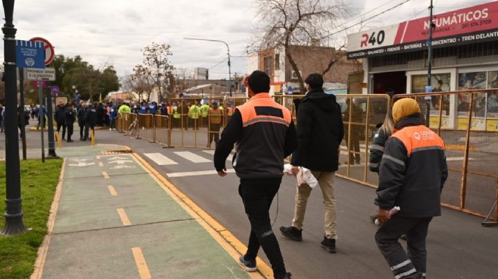 Cortes de calles y desvíos en Godoy Cruz por el partido contra el Mineiro