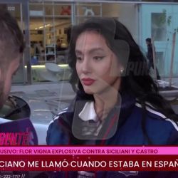 Flor Vigna dijo que vivió un infierno con Luciano Castro: “Está loco, ayudenlo”
