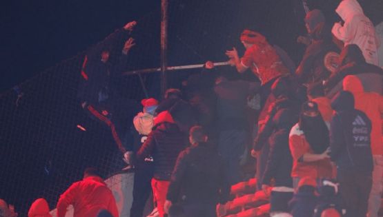 Independiente quedó afuera de la Copa Sudamericana por los incidentes con U. de Chile