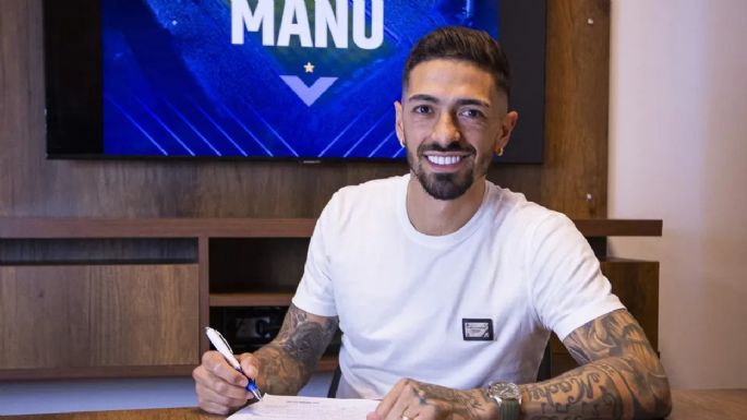 Manuel Lanzini fue presentado oficialmente en Vélez