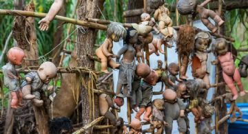 La perturbadora historia de la isla de las muñecas