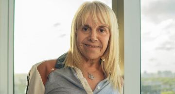 Claudia Villafañe chocó frente al estadio de River