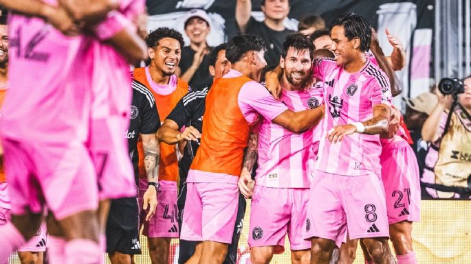 Con un doblete de Messi, el Inter Miami pasó a la final