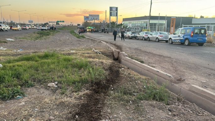 Chocó un colectivo en Godoy Cruz: una mujer embarazada y una bebé resultaron heridas 