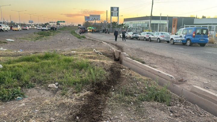 Chocó un colectivo en Godoy Cruz: una mujer embarazada y una bebé resultaron heridas 
