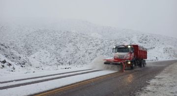 Así está Alta Montaña: nevadas y el Paso cerrado