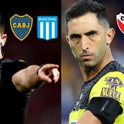 La AFA confirmó los árbitros para Boca-Racing e Independiente-River