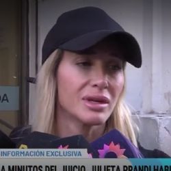 Julieta Prandi, sobre el juicio contra su ex marido: “Me daba vergüenza hablar”
