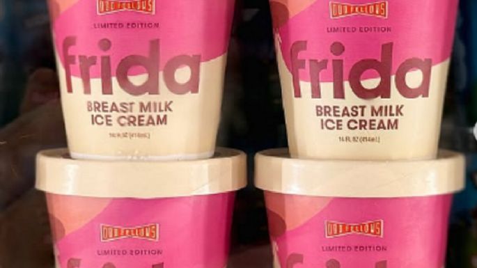 Lanzan un helado con sabor a leche materna